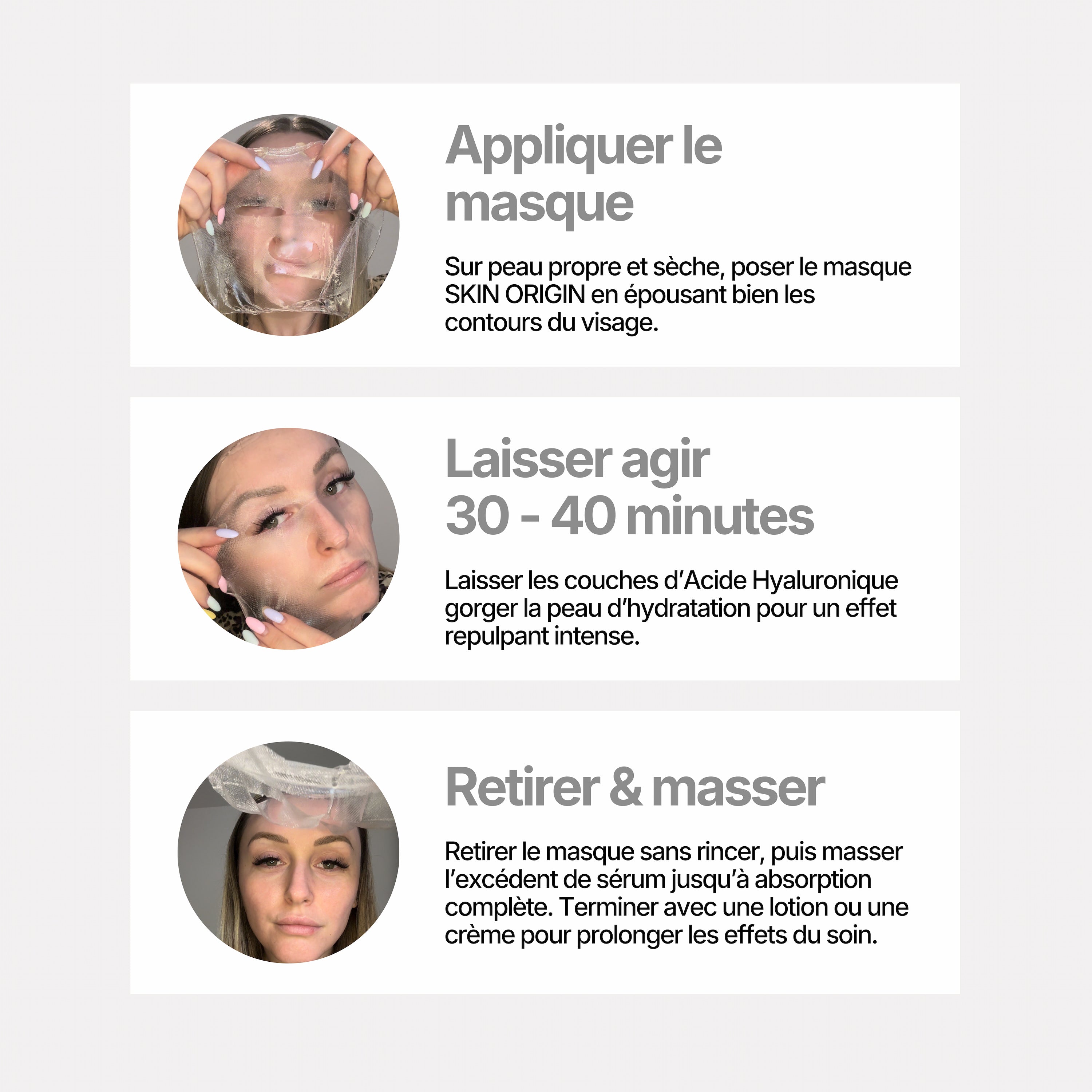 Masque à l'Acide Hyaluronique