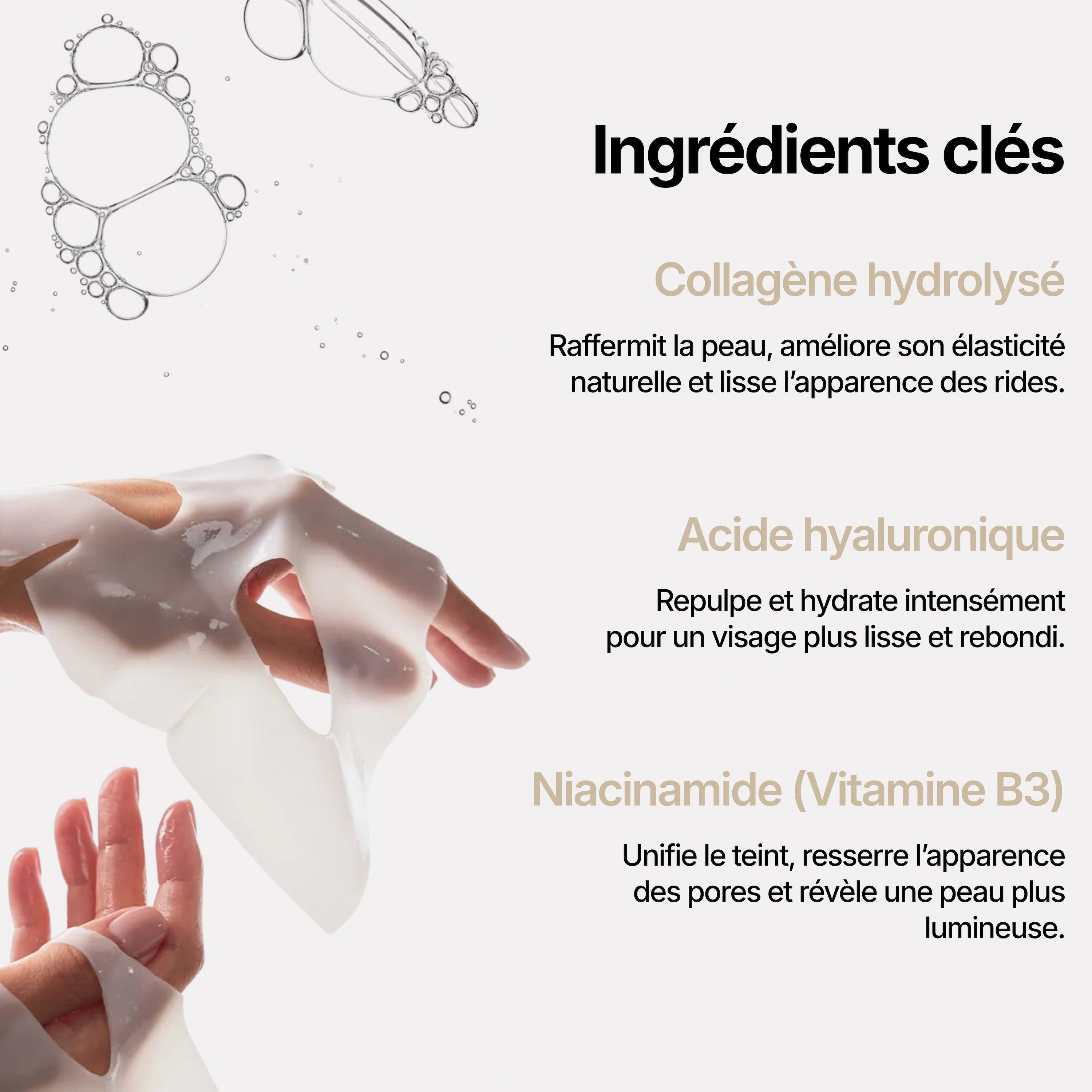 Masque Profond Au Bio Collagène